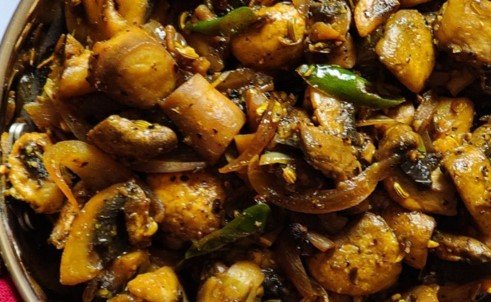 Foodcazt Mushroom Veg Recipe