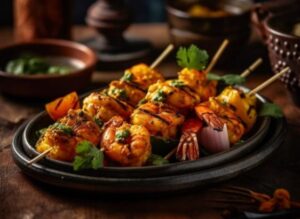 Tandoori Shrimps In Air Fryer Recipe