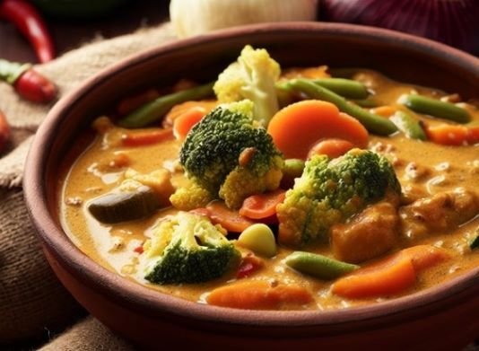 Instant Pot Vegetable Korma Recipe