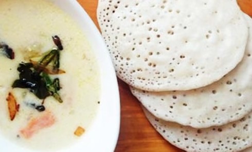Appam with Stew Recipe