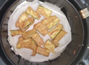 Air Fryer Zucchini Fritters Recipe